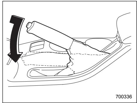 SUBARU IMPREZA - ■ Parking brake - 1