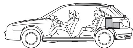 SUBARU IMPREZA - Vehicle capacity weight - 1