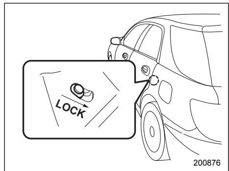 SUBARU IMPREZA - Child safety locks - 1