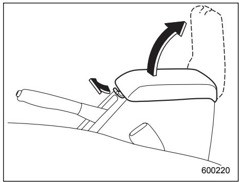 SUBARU IMPREZA - Center console - 1