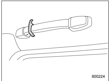 SUBARU IMPREZA - Coat hook - 1