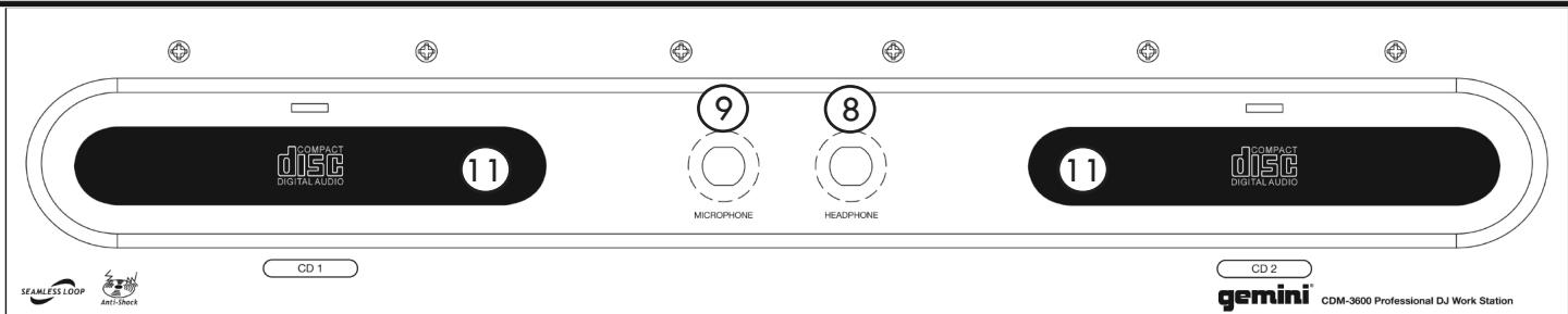 GEMINI CDM-3600 - BACK - 2