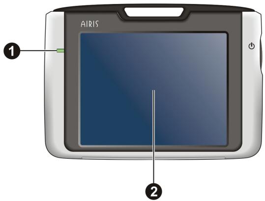 AIRIS T920A - Front Components - 1