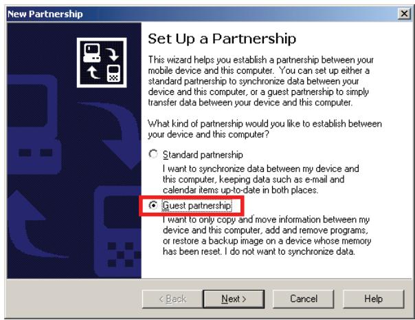 AIRIS T920B - Installing ActiveSync - 2