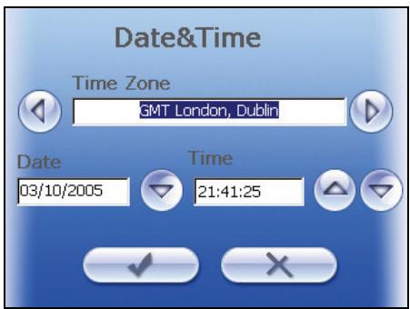 AIRIS T920B - Date&amp;Time - 2