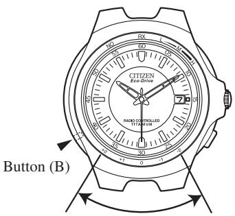 CITIZEN WATCH A414 - [Time Difference Display] - 1
