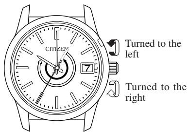 CITIZEN WATCH B11 - Correcting the Time Difference - 2