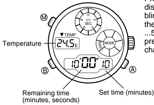 CITIZEN WATCH C70 - Race timer mode - 1