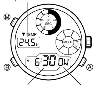 CITIZEN WATCH C70 - [Normal alarm display (ON)] - 1