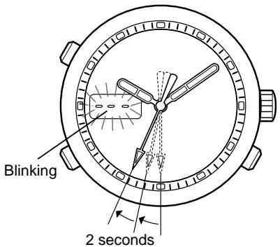 CITIZEN WATCH C70 - LOW BATTERY INDICATOR - 1