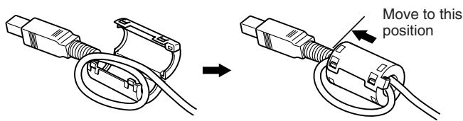 CITIZEN WATCH D70 - Attachment of Ferrite Core - 1
