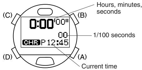 CITIZEN WATCH D70 - Reading the Display - 1