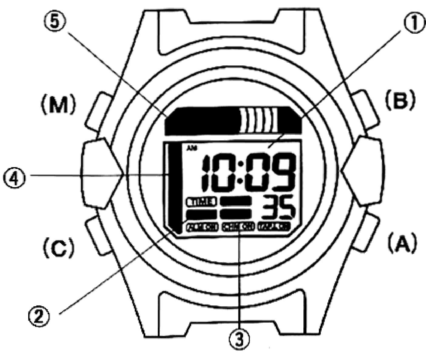 CITIZEN WATCH D800 - 1
