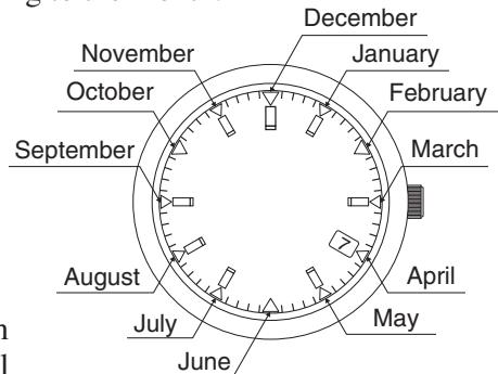 CITIZEN WATCH E81 - [Setting the Date] - 3