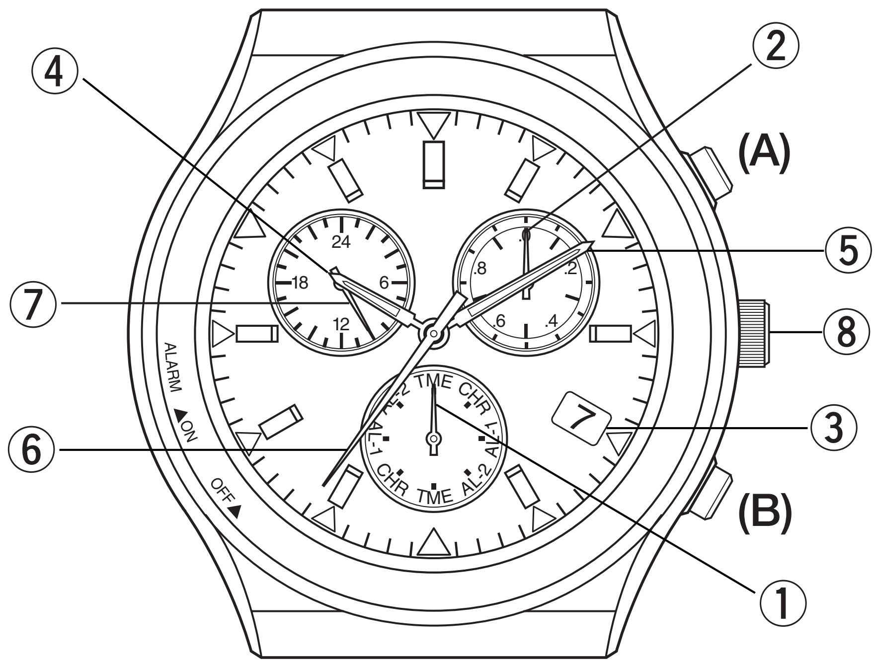 CITIZEN WATCH E86 - 1