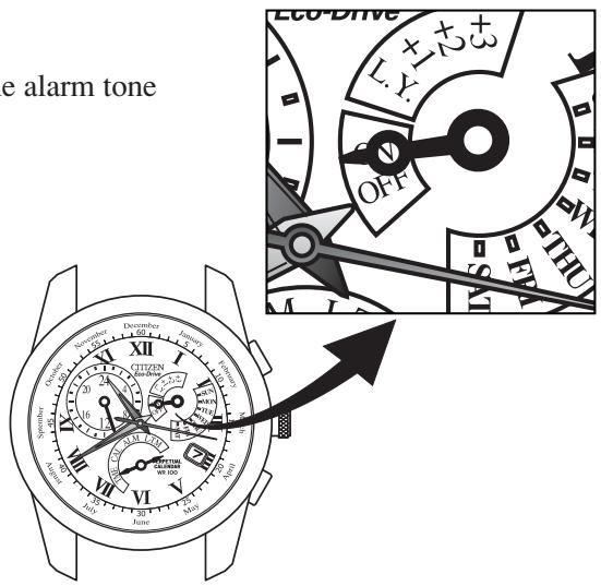 CITIZEN WATCH E87 - [Alarm ON/OFF Check] - 1