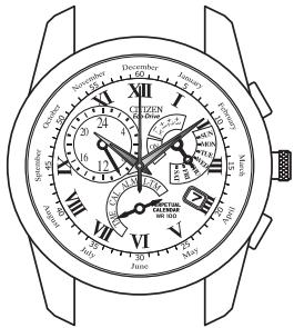 CITIZEN WATCH E87 - [Power Save Feature] - 1