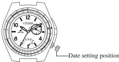 CITIZEN WATCH 3111 - Adjusting the date - 1