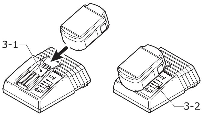 FESTOOL C 15 LI - Charging the battery pack [3] - 1