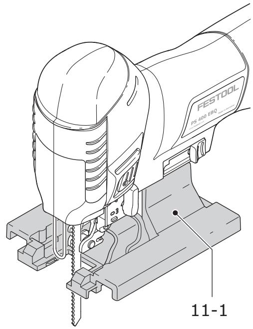 FESTOOL PSB 400 EBQ - Installing the adaptation table - 1