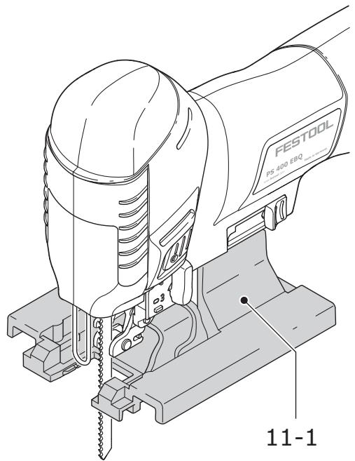 FESTOOL PSB 400 EBQ - Montaje de la mesa de adaptación - 1