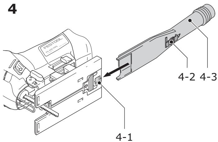 FESTOOL PSB 400 EBQ - Conseuerias perjudiciales para la salute a causa del polvo - 1
