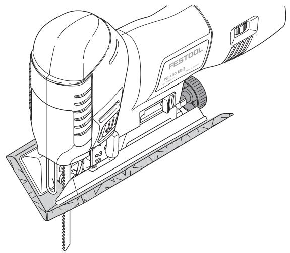 FESTOOL PSB 400 EBQ - Setting the angle - 2