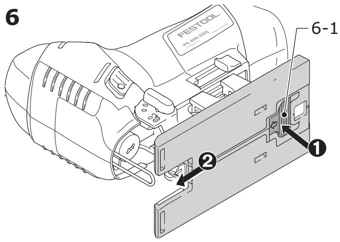 FESTOOL PSB 400 EBQ - Serrado con bandas de rodadura especials - 1