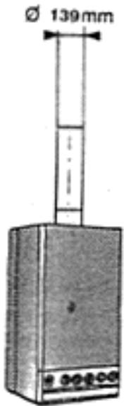 ASTON THERMICA CMB 20B TOP INOX - BRANCHEMENT DE L'EVACUATION DES FUMEES mod.CMB 20B INOX-CMB 20B TOP INOX - 1