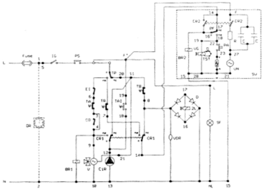 ASTON THERMICA CMB 20B TOP INOX - SCHEMA DE MONTAGE DU MODELE CMB 20B - TOP INOX - 2