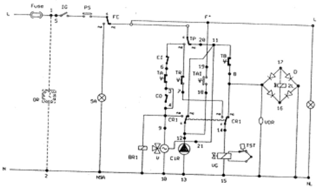 ASTON THERMICA CMB 20B TOP INOX - Légende: - 1