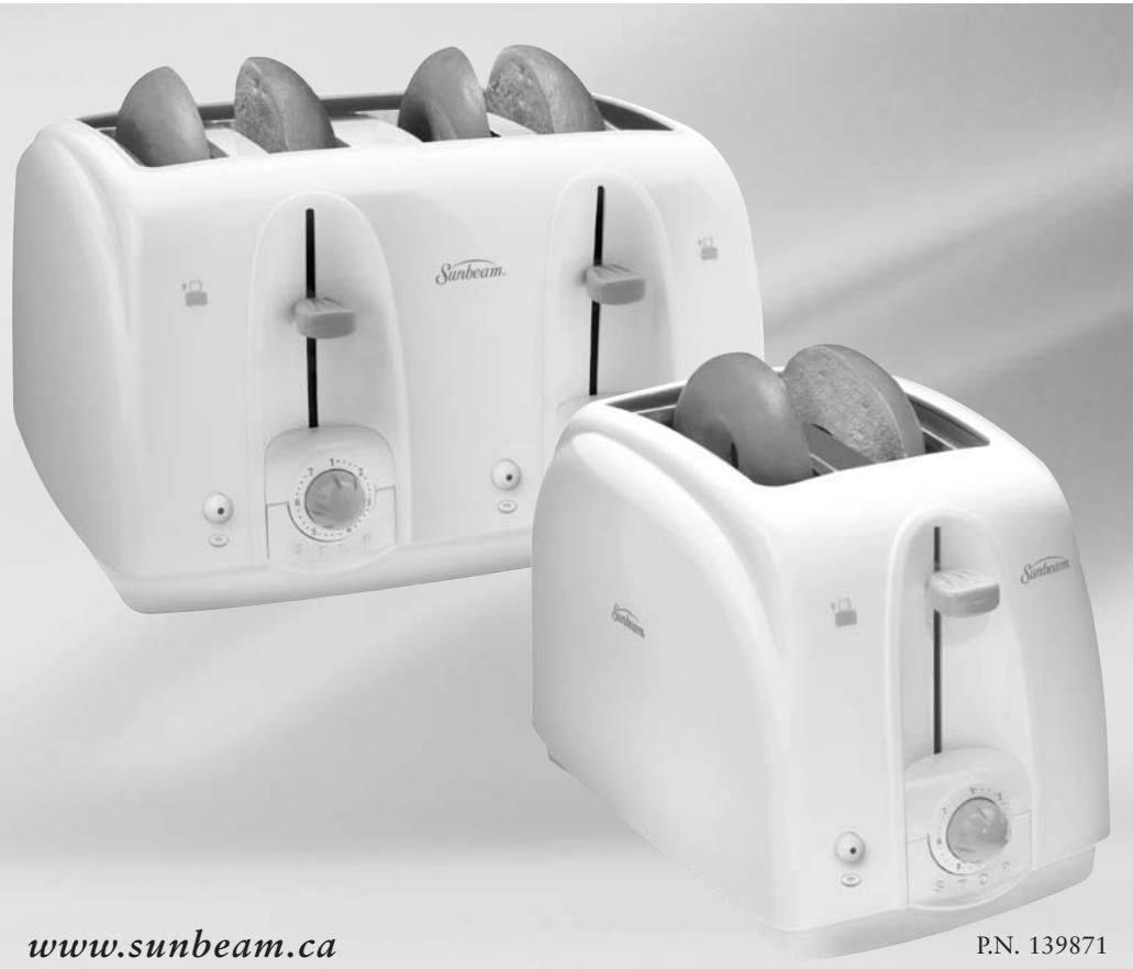 SUNBEAM 2-SLICE TOASTERS - 2