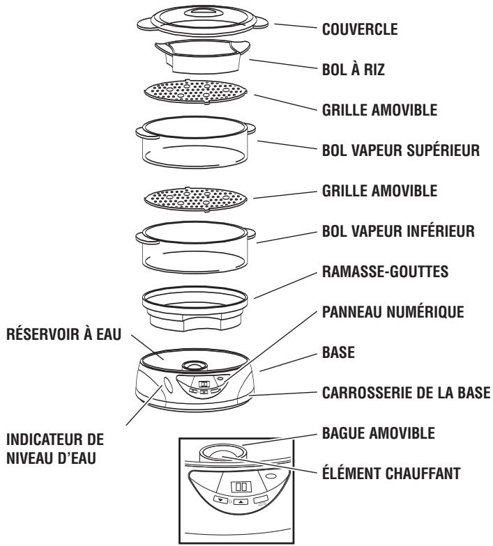 SUNBEAM CKSBFSD202-033 - Fonction VAPEUR RAPIDE: - 1
