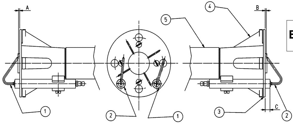BALTUR BTG 20 - SCHEMA Disposition des electrodes - 1