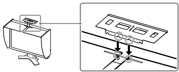 EIZO COLOREDGE CG222W - Fixez les capots gauche et droit sur le moniteur - 3