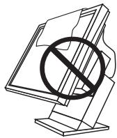 EIZO ECLIENT SC1 - Do not touch the plug with wet hands. - 1