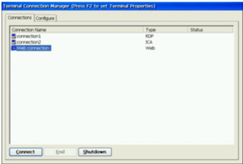 EIZO ECLIENT SC1 - Opening/Closing the Local Web Browser - 1