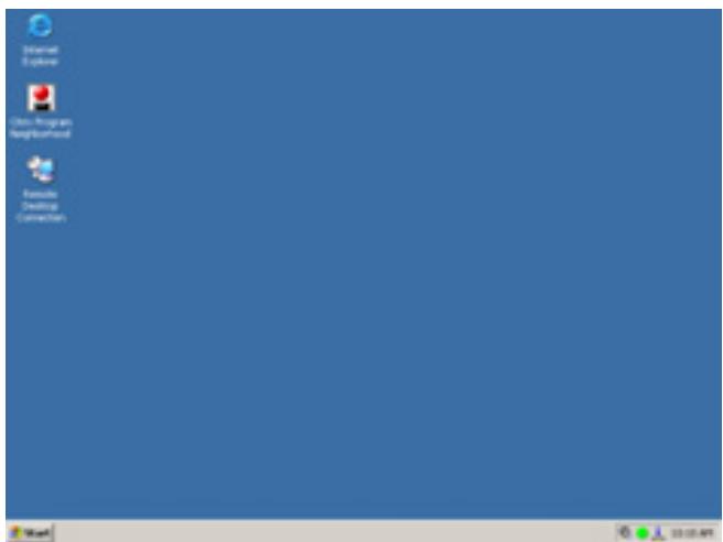 EIZO ECLIENT SX1 - Opening/Closing the Local Web Browser (SX1) - 1