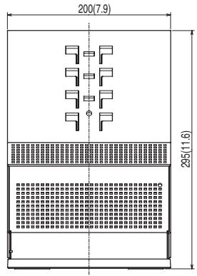 EIZO ECLIENT SX1 - Dimensions - 2