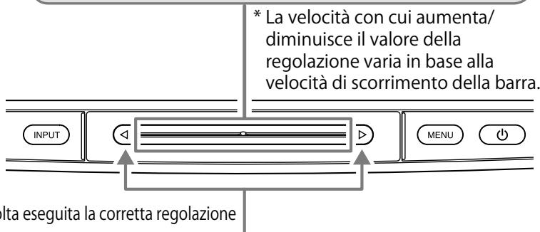 EIZO FLEXSCAN HD2441W - ■ Selezione di una voce del menu Impostazione e regolazione - 1