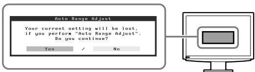 EIZO FLEXSCAN HD2441W - After the image appears on the screen, perform the following operations according to the monitor status. - 3