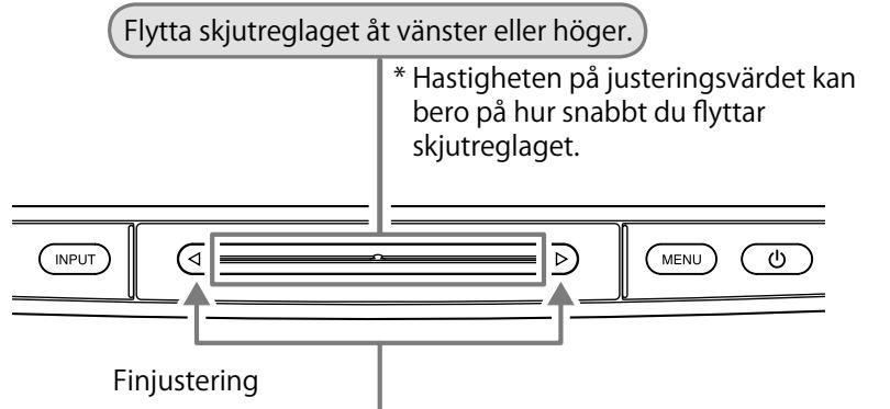 EIZO FLEXSCAN HD2441W - Välja att menyalternativ Stalla in och justera - 1
