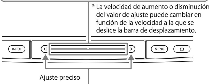 EIZO FLEXSCAN HD2441W - ■ SeLECTIONAR un elemento de menu Llevar a cabo ajustes - 1