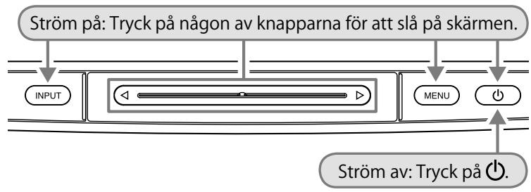 EIZO FLEXSCAN HD2441W - Slå på och stänga av strömmen - 1