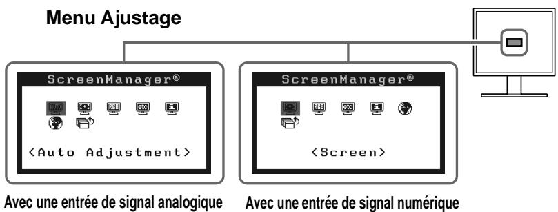 EIZO FLEXSCAN S1501 - Réglages/Ajustages avancés - 1