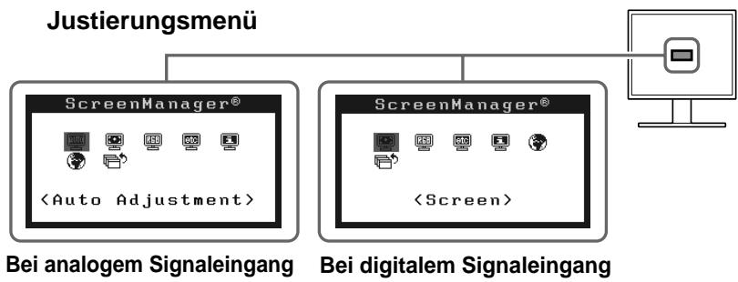 EIZO FLEXSCAN S1501 - Erweiterte Einstellungen/Justierung vornehmen - 1