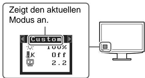 EIZO FLEXSCAN S2111W - Anzeigemodus auswahlen - 1
