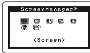 EIZO FLEXSCAN S2111W - Menu regolazione - 1