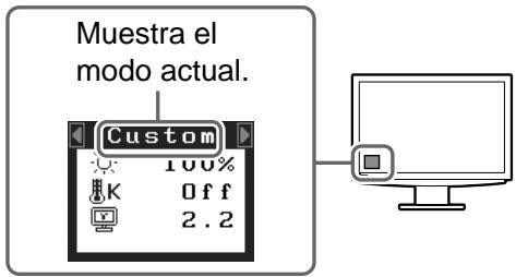 EIZO FLEXSCAN S2111W - Selección del modo de pantalla - 1