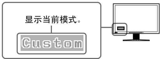EIZO FLEXSCAN S2231W - 选择显示模式 - 1